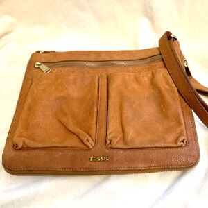 Fossil soft leather crossbody bag